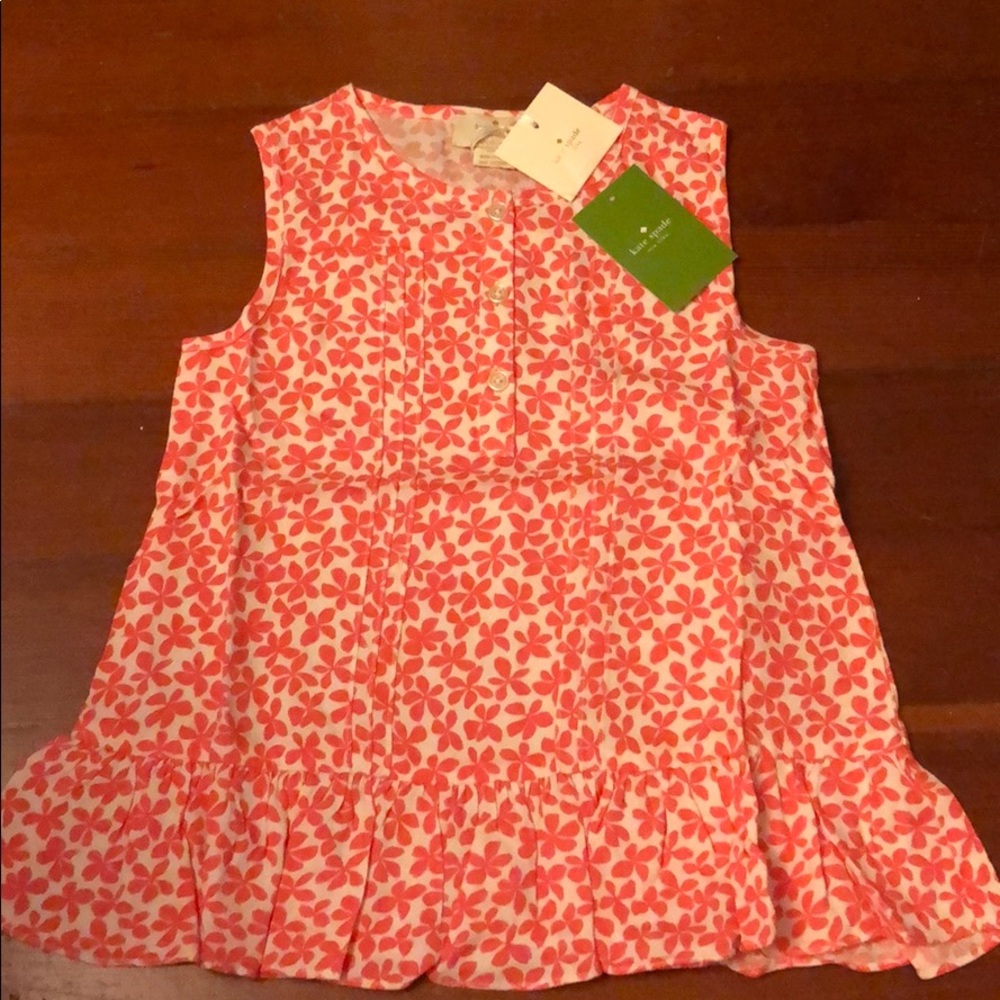 Brand New Kate Spade Pink flower 🌸 top